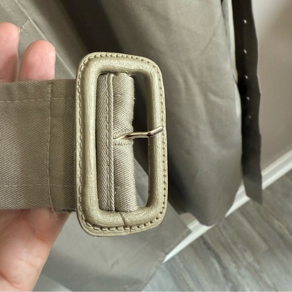 LONDON FOG Khaki Double Breasted Trench Coat Removable Lining. Men’s 42 Reg - Picture 9 of 12